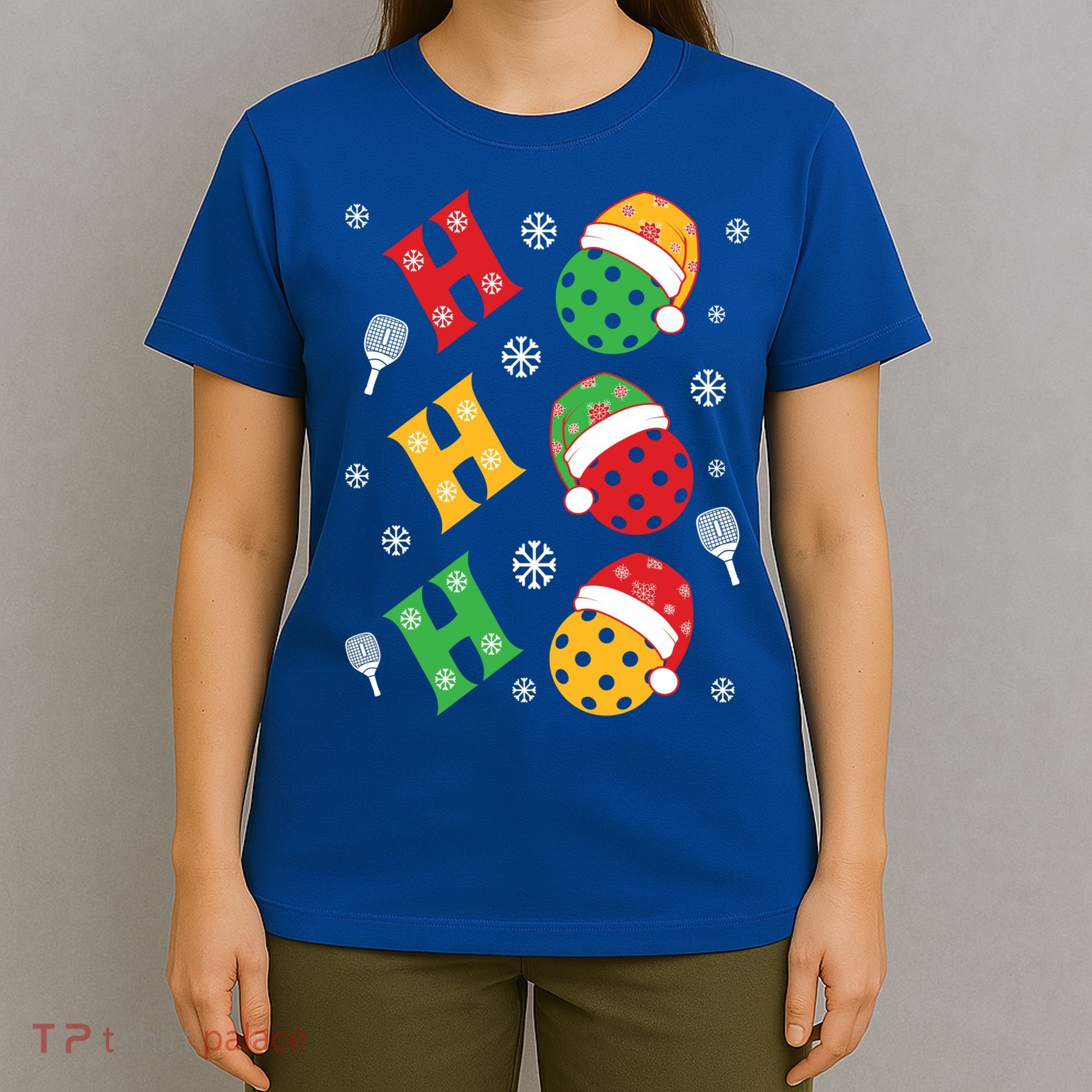 Pickleball Christmas Pickleball Lover Gift T-Shirt