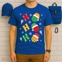 Pickleball Christmas Pickleball Lover Gift T-Shirt thumb 6