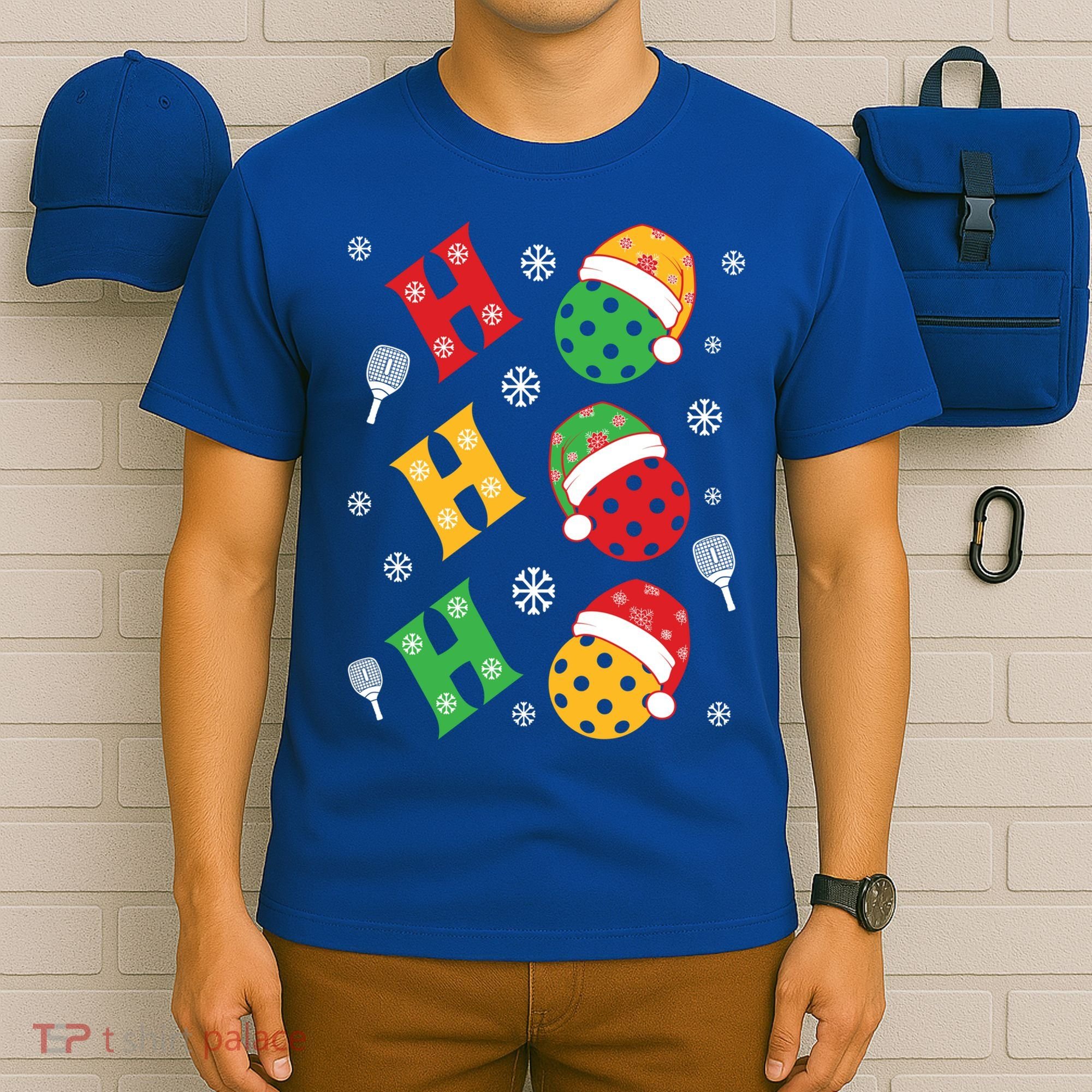 Pickleball Christmas Pickleball Lover Gift T-Shirt