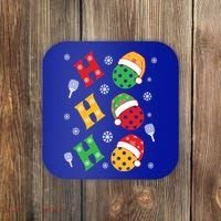 Pickleball Christmas Pickleball Lover Gift Coaster thumb 0