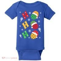 Pickleball Christmas Pickleball Lover Gift Baby Bodysuit thumb 0