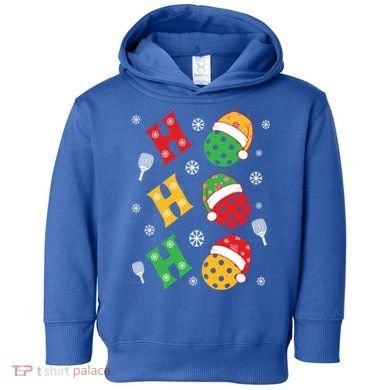 Pickleball Christmas Pickleball Lover Gift Toddler Hoodie