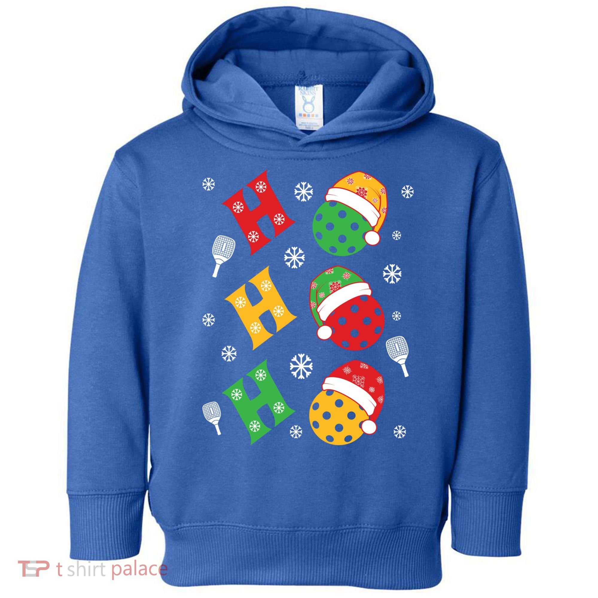 Pickleball Christmas Pickleball Lover Gift Toddler Hoodie