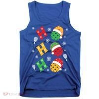 Pickleball Christmas Pickleball Lover Gift Tank Top thumb 0