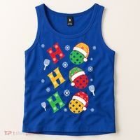 Pickleball Christmas Pickleball Lover Gift Tank Top thumb 2