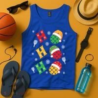 Pickleball Christmas Pickleball Lover Gift Tank Top thumb 4