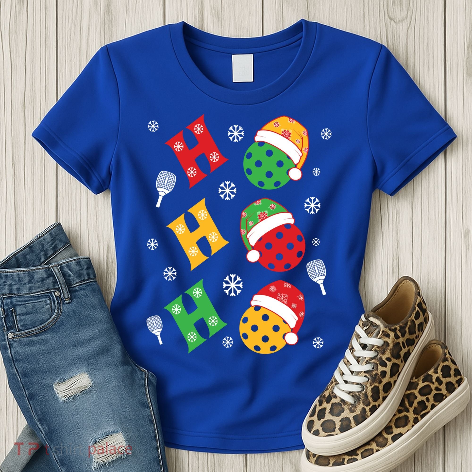Pickleball Christmas Pickleball Lover Gift Women's T-Shirt