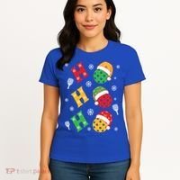 Pickleball Christmas Pickleball Lover Gift Women's T-Shirt thumb 4