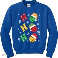Pickleball Christmas Pickleball Lover Gift Kids Sweatshirt thumb 0