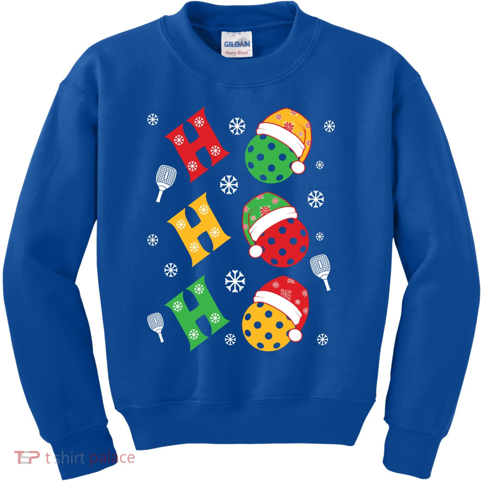 Pickleball Christmas Pickleball Lover Gift Kids Sweatshirt