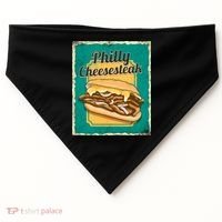 Philly Cheesesteak USA-Made Doggie Bandana thumb 0