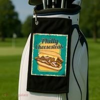 Philly Cheesesteak Golf Towel thumb 2