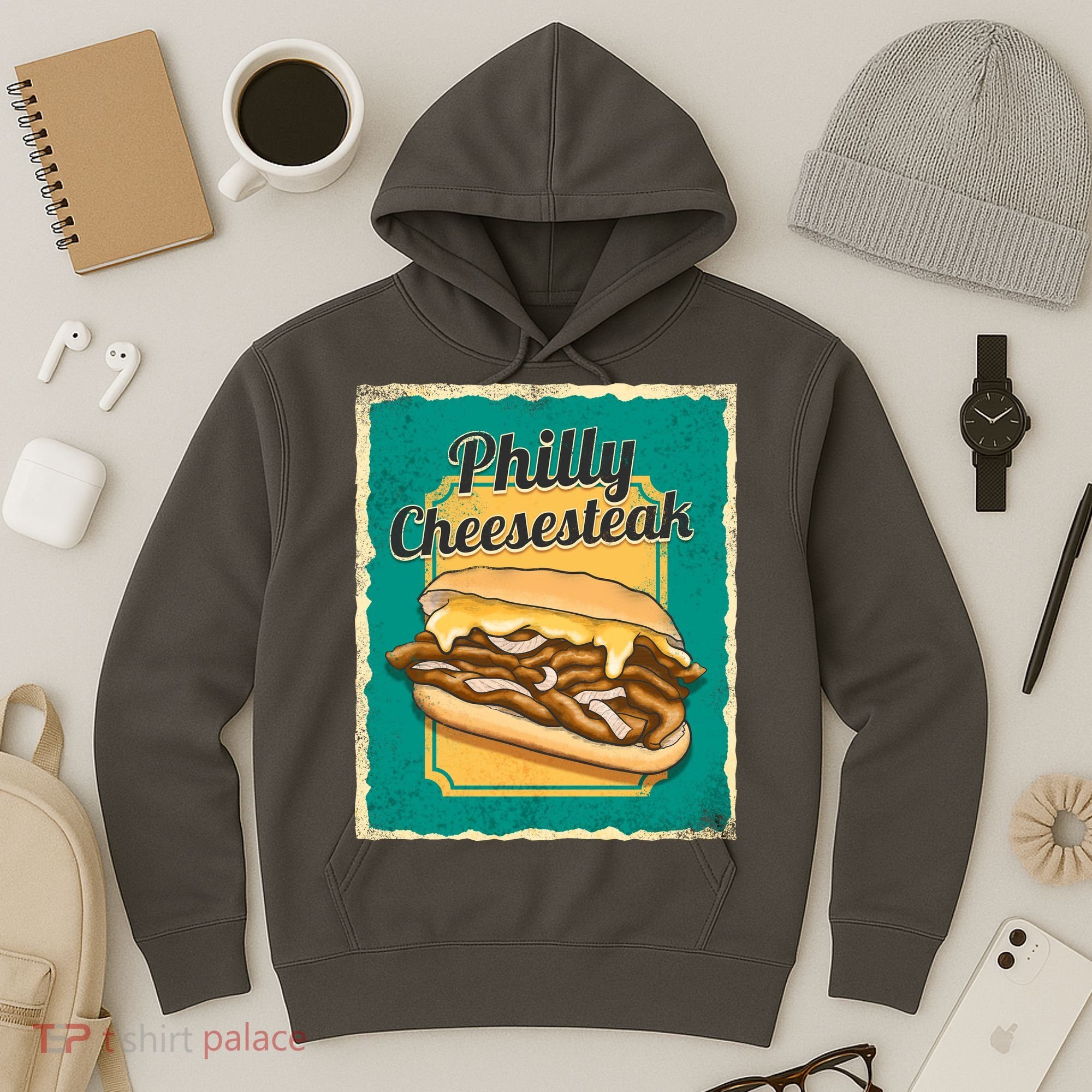 Philly Cheesesteak Hoodie