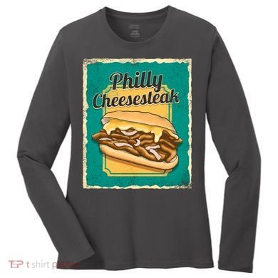 Philly Cheesesteak Women's Long Sleeve Shirt