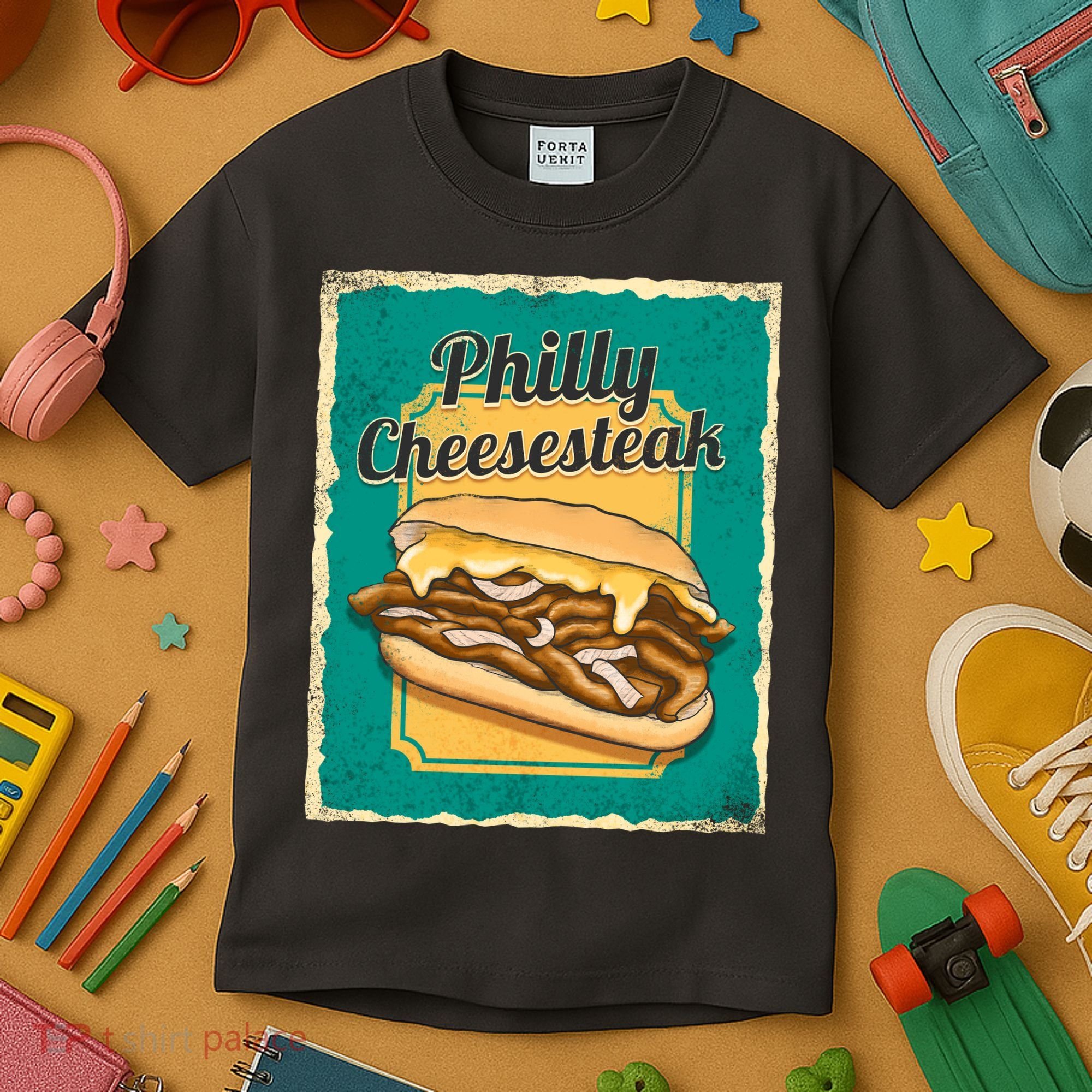 Philly Cheesesteak Kids T-Shirt