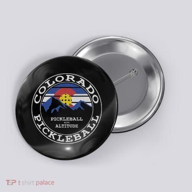 Pickleball Colorado Pickle Ball With Altitude Pickleball Button