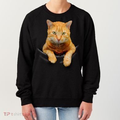 Pocket Cat Women's Sweatshirt