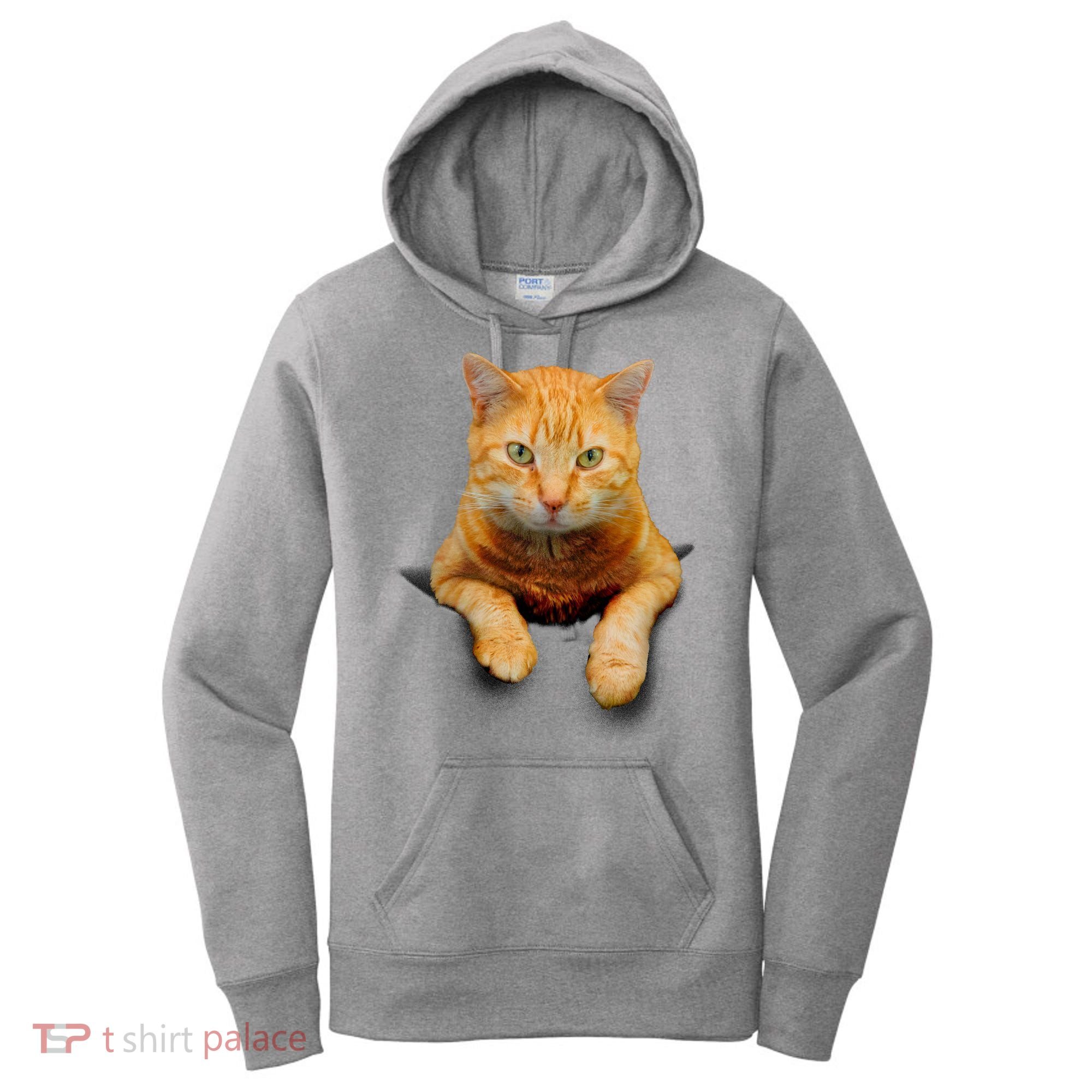 Pocket Cat Women's Hoodie