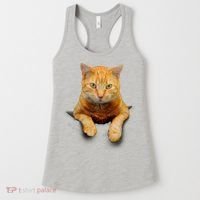 Pocket Cat Women's Tank Top thumb 0