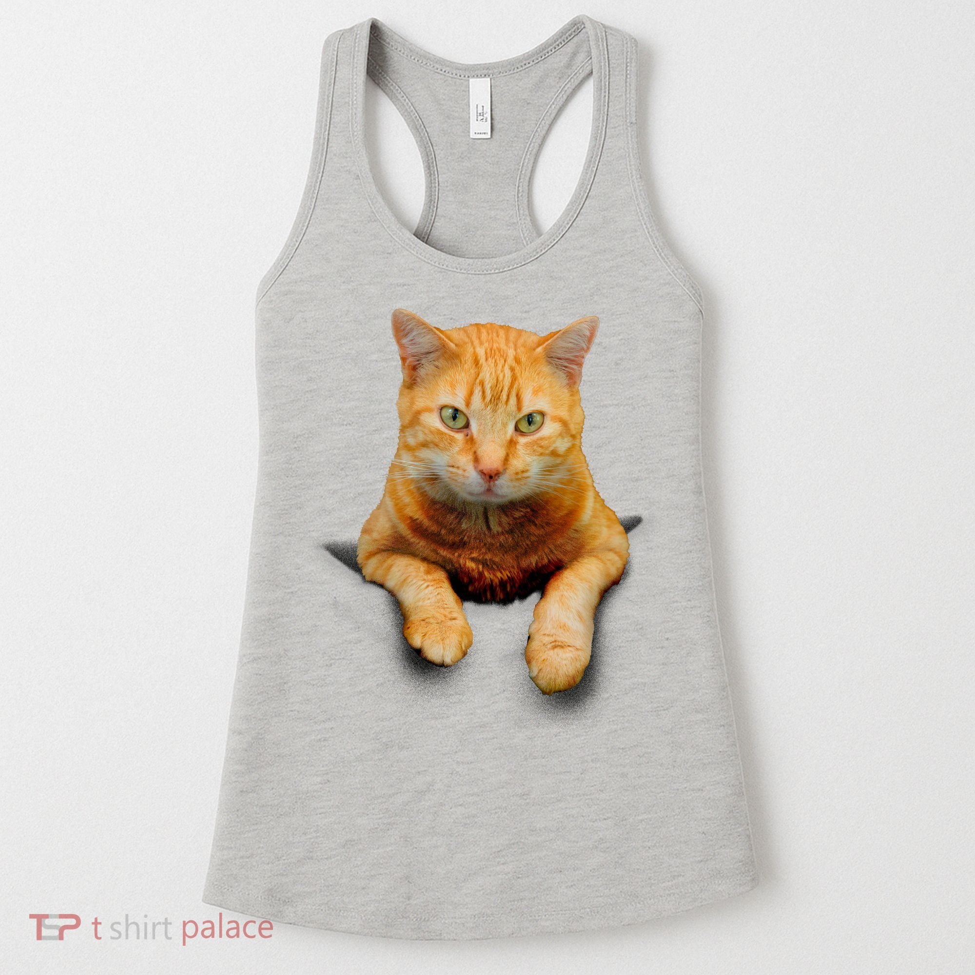 Pocket Cat Women's Tank Top
