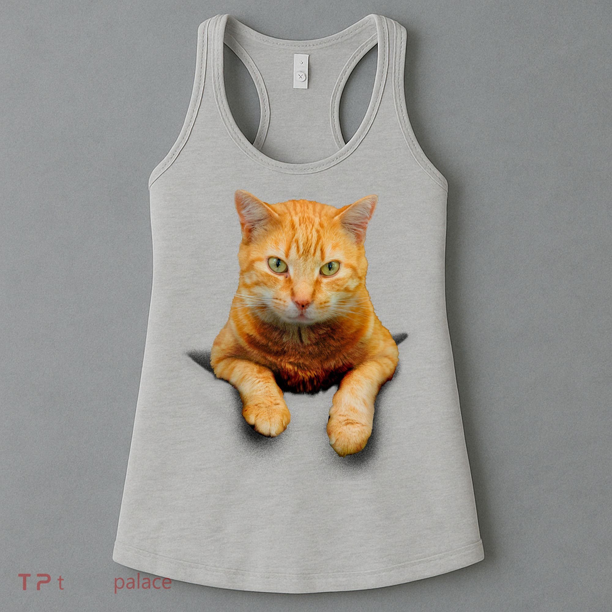 Pocket Cat Women's Tank Top