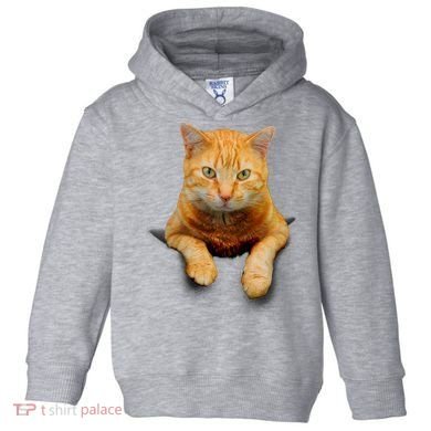 Pocket Cat Toddler Hoodie
