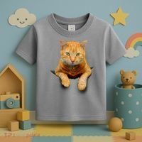 Pocket Cat Toddler T-Shirt thumb 3