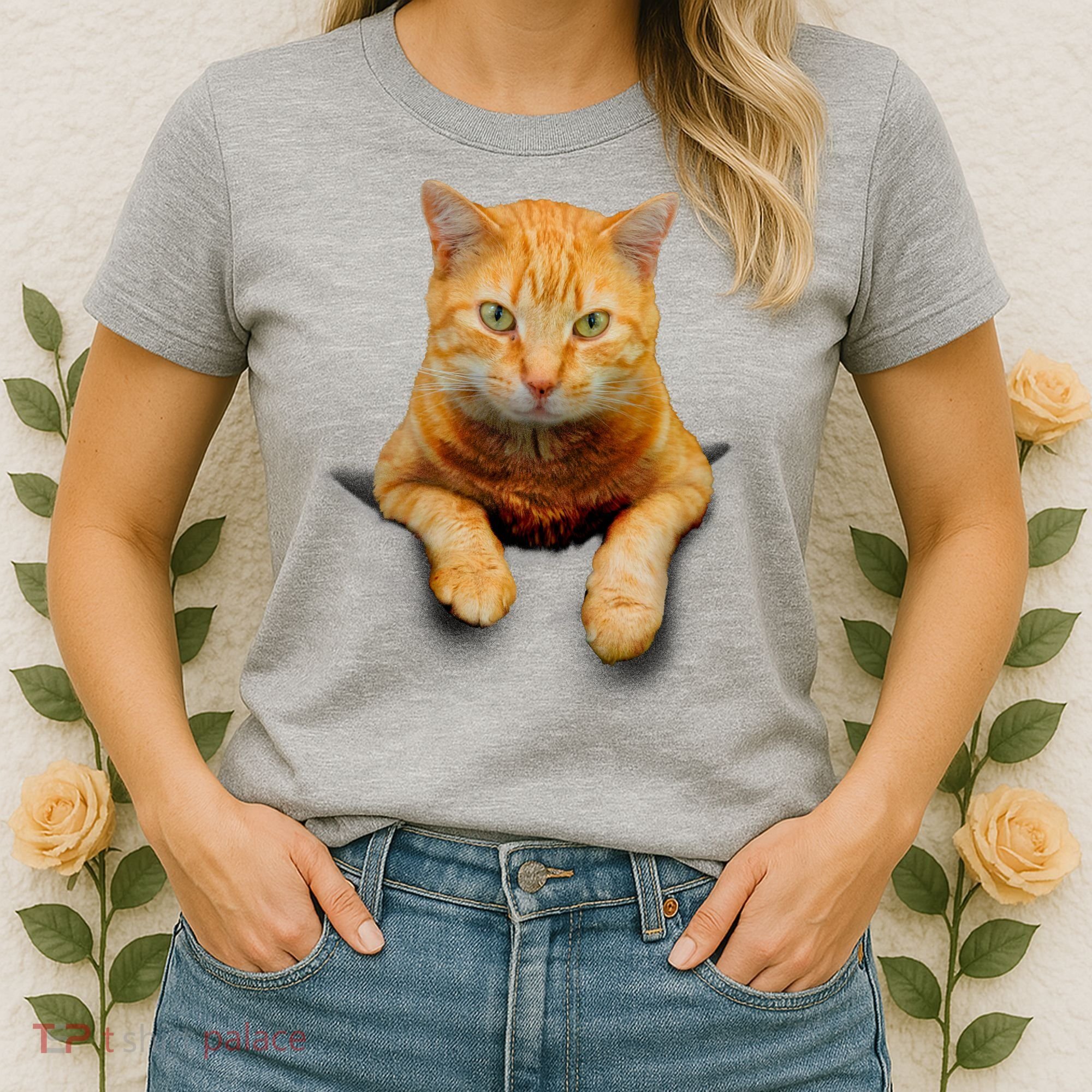 Pocket Cat Women's T-Shirt