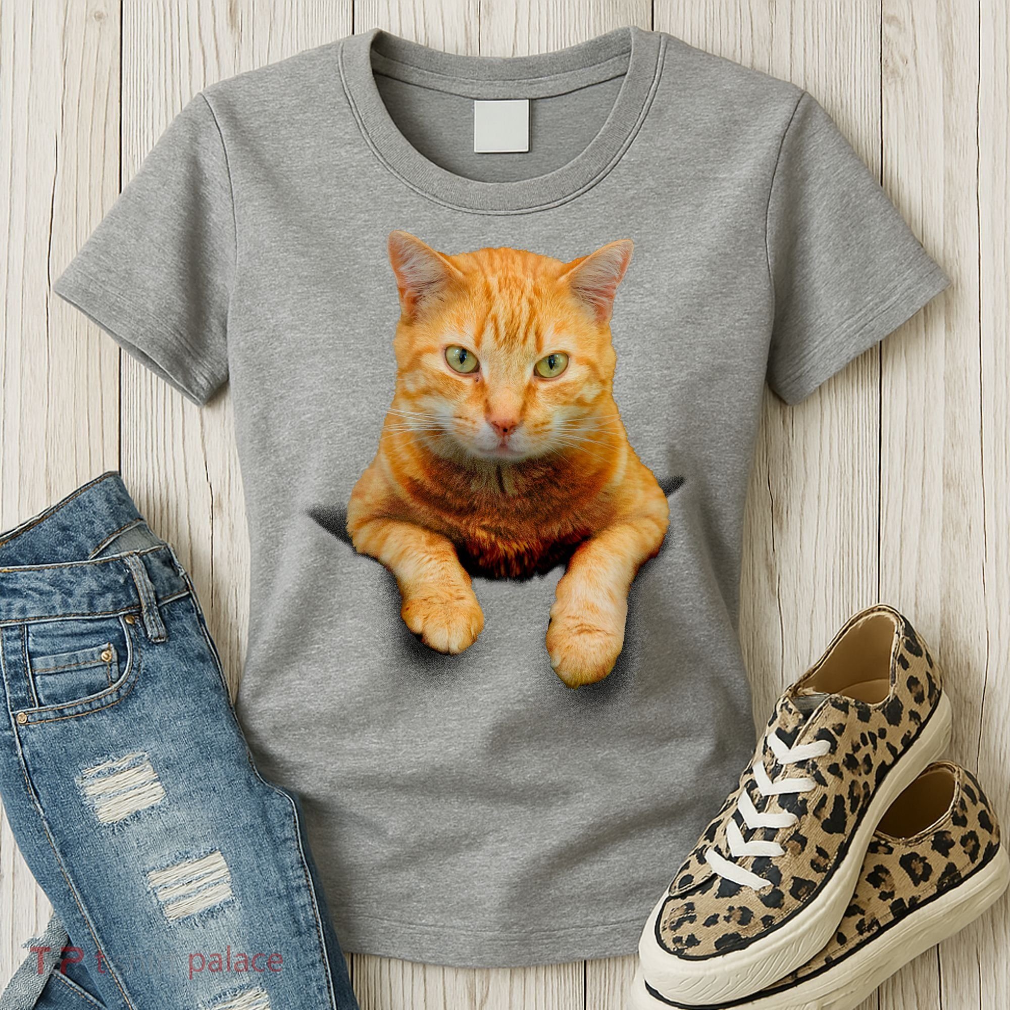 Pocket Cat Women's T-Shirt