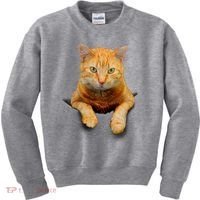 Pocket Cat Kids Sweatshirt thumb 0