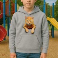 Pocket Cat Kids Hoodie thumb 2