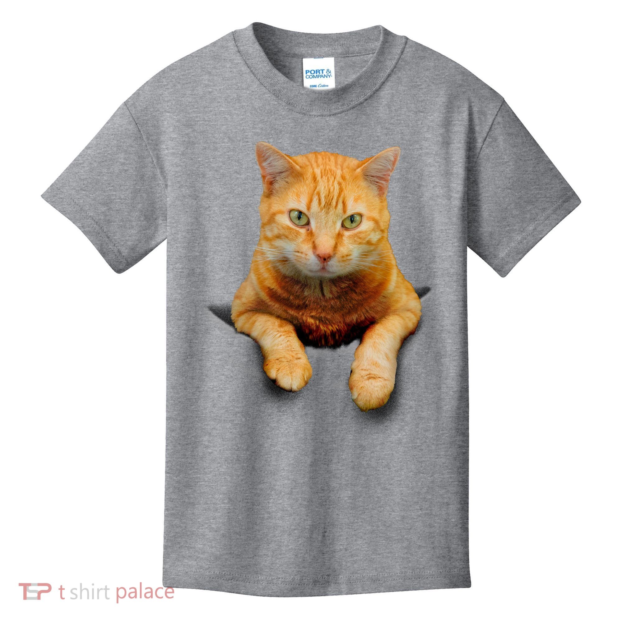 Pocket Cat Kids T-Shirt