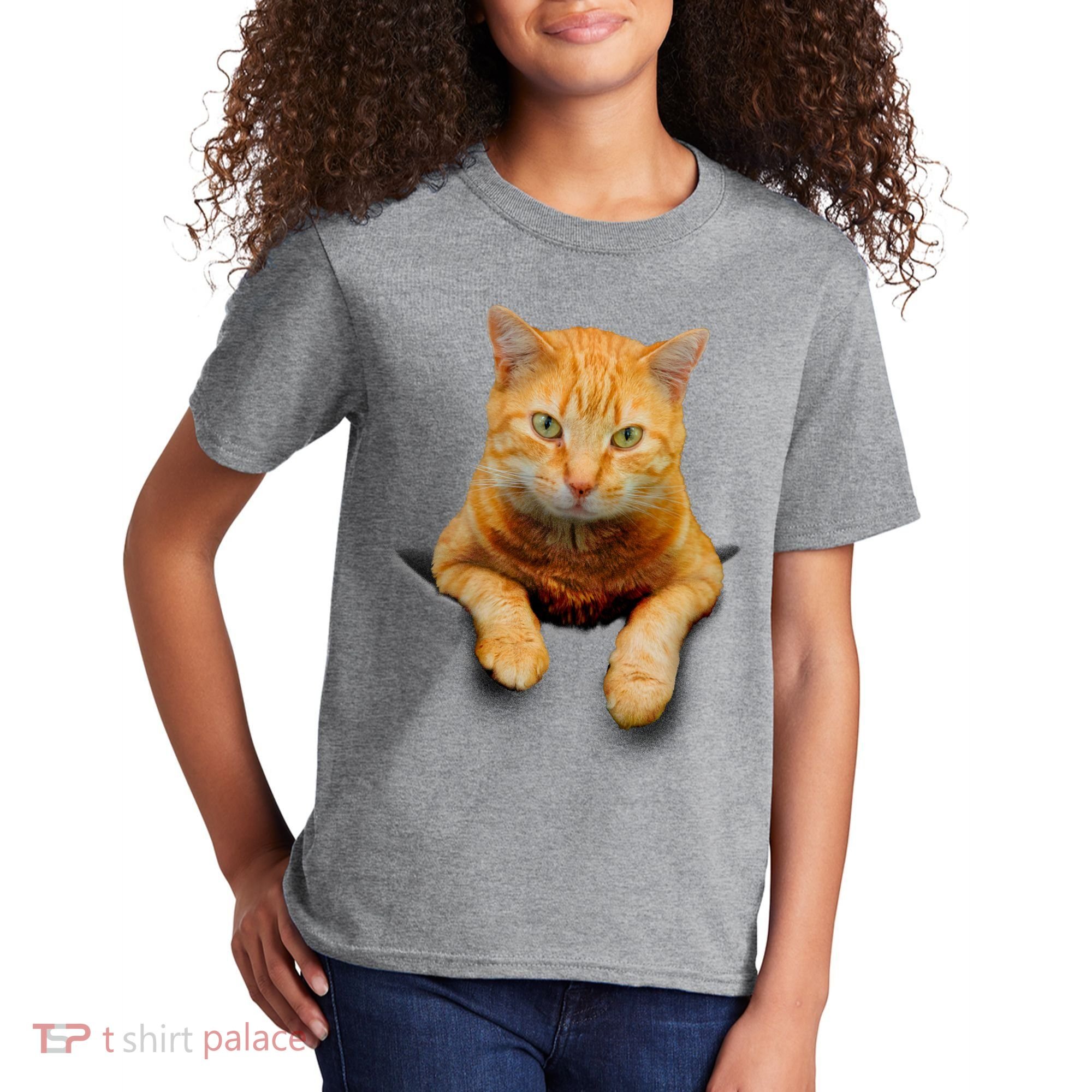 Pocket Cat Kids T-Shirt