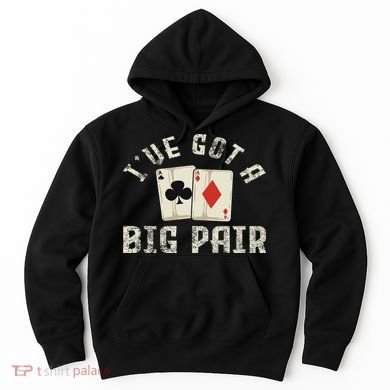 Poker Card Player Gambler Funny Gambling Gift Hoodie