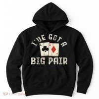 Poker Card Player Gambler Funny Gambling Gift Hoodie thumb 0