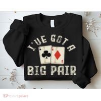 Poker Card Player Gambler Funny Gambling Gift Sweatshirt thumb 2