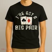 Poker Card Player Gambler Funny Gambling Gift T-Shirt thumb 3