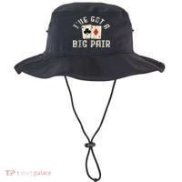 Poker Card Player Gambler Funny Gambling Gift Bucket Hat thumb 0