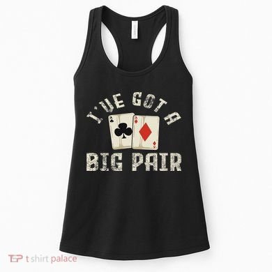 Poker Card Player Gambler Funny Gambling Gift Women's Tank Top