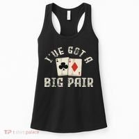 Poker Card Player Gambler Funny Gambling Gift Women's Tank Top thumb 0