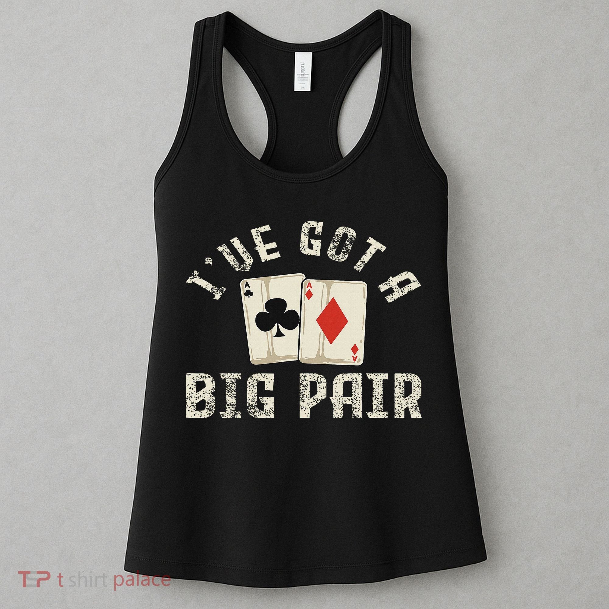Poker Card Player Gambler Funny Gambling Gift Women's Tank Top