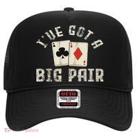 Poker Card Player Gambler Funny Gambling Gift Hat thumb 0