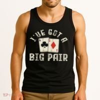 Poker Card Player Gambler Funny Gambling Gift Tank Top thumb 3
