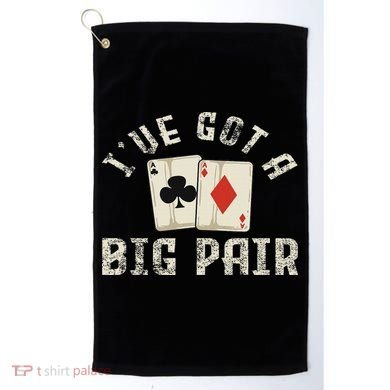 Poker Card Player Gambler Funny Gambling Gift Golf Towel