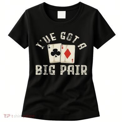 Poker Card Player Gambler Funny Gambling Gift Women's T-Shirt