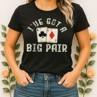 Poker Card Player Gambler Funny Gambling Gift Women's T-Shirt thumb 2