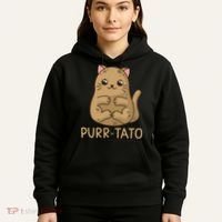 Purrtato Cat Potato Cat Lover Idaho Potatoes Hoodie thumb 5