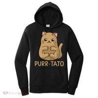 Purrtato Cat Potato Cat Lover Idaho Potatoes Women's Hoodie thumb 0