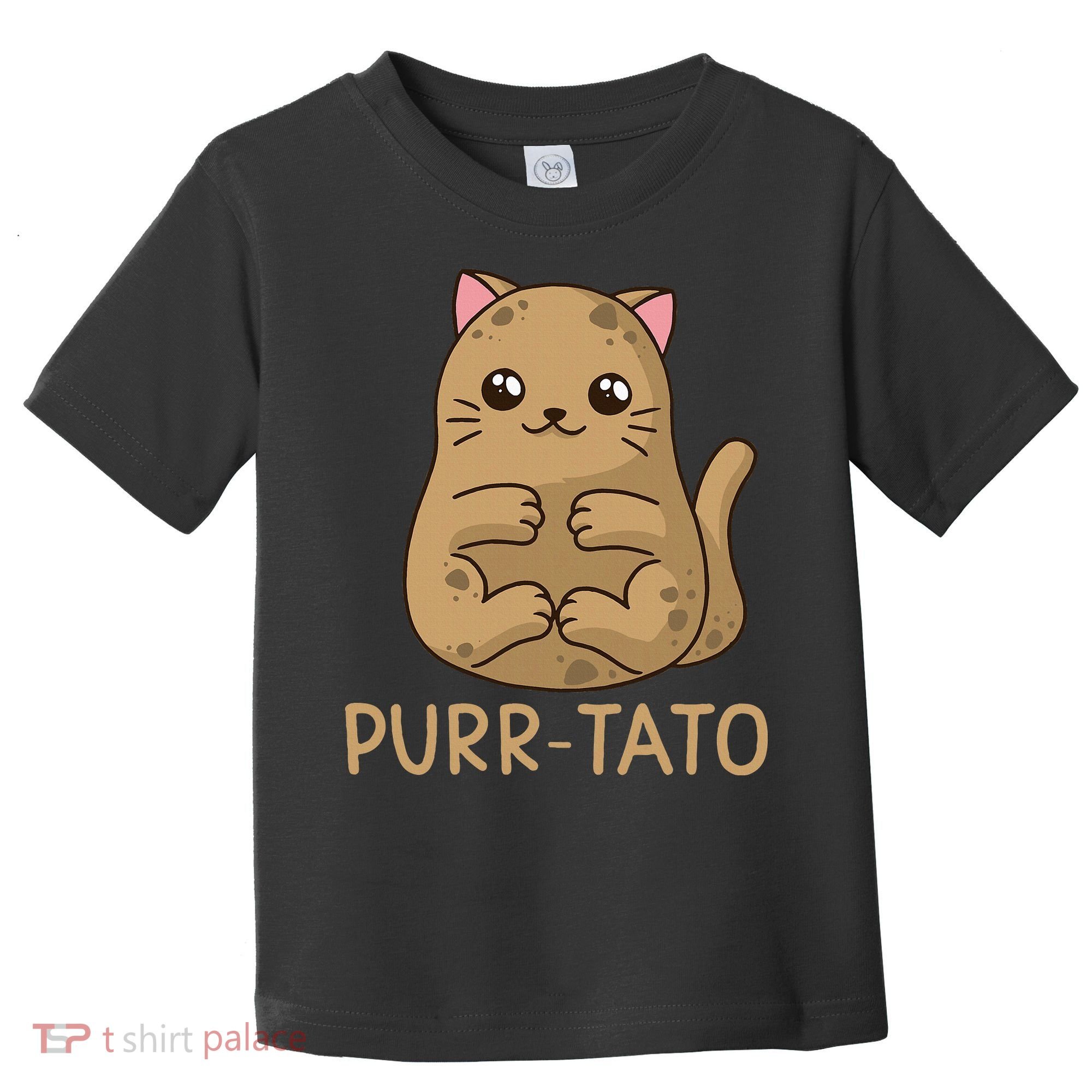 Purrtato Cat Potato Cat Lover Idaho Potatoes Toddler T-Shirt