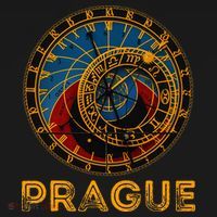 Prague Czech Republic Souvenir Astronomical Clock Prague Polo thumb 3